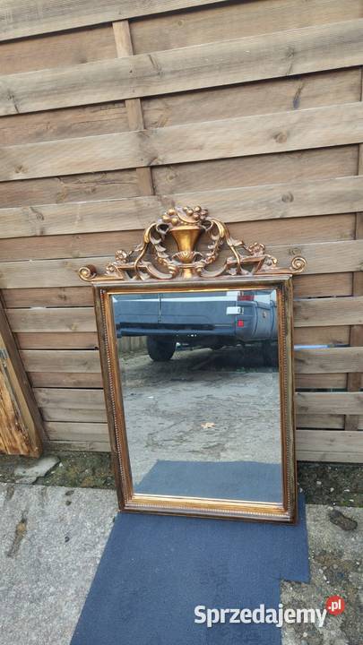 Lustro ozdobne dekoracyjne drewniana rama Lustra Warszawa sprzedam