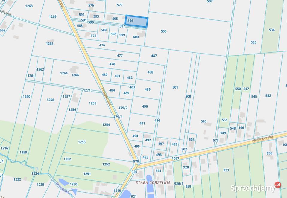 Wyjątkowa Działka 1309 m z potencjałem na 2 domy 250zł/m2