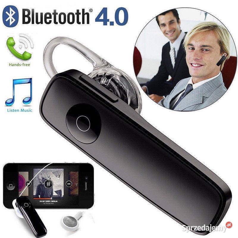 Nowa Słuchawka Douszna Pojedyncza Bluetooth 4.0 5.1 Polecam.