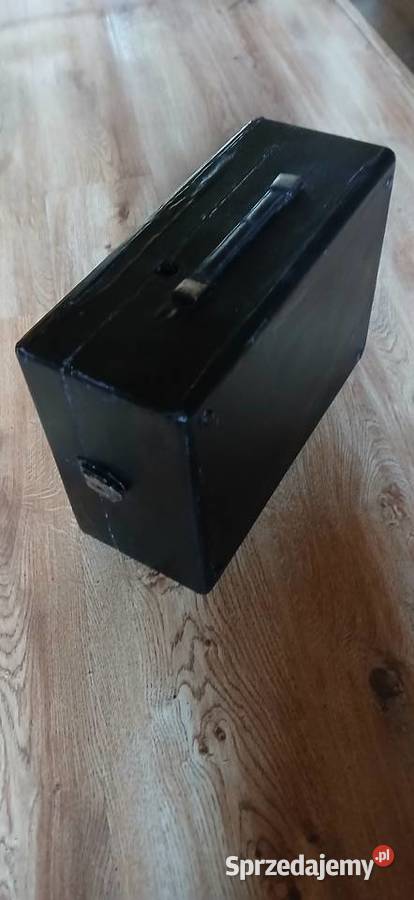 Stary Polski gramofon walizkowy na korbkę Kraków