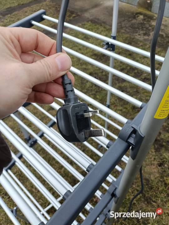 Suszarka na pranie pionowa elektryczna Black Łódź