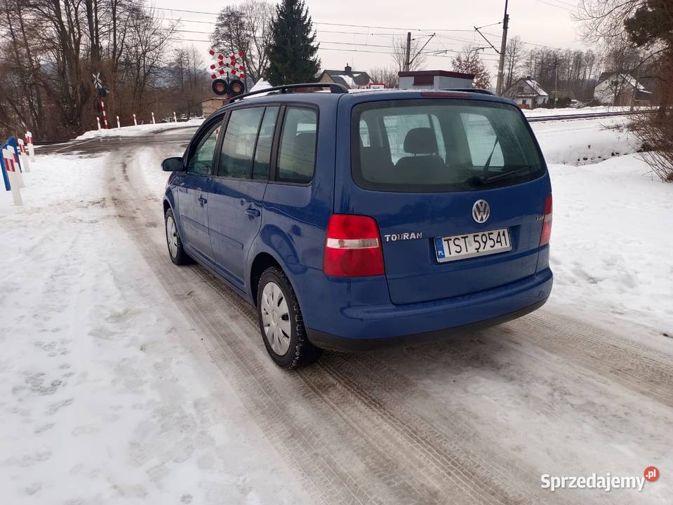 VW Touran 19 TDI BXE 7osobowy 6biegowy 105KM Starachowice