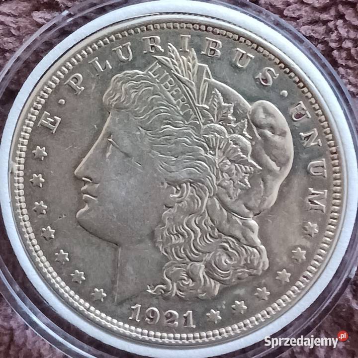 1 Dolar USA Morgan 1921 r Oryginał Konin