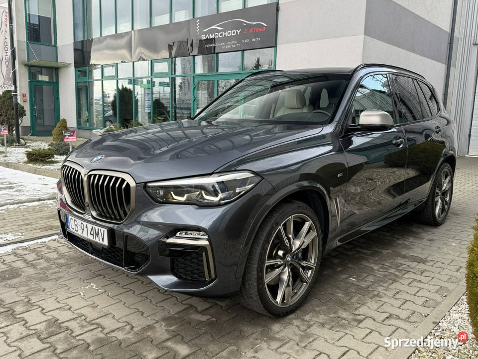 BMW X5 M 50i 530 Salon 1 właściciel Bezwypadkowa światła do jazdy dziennej Węgrzce