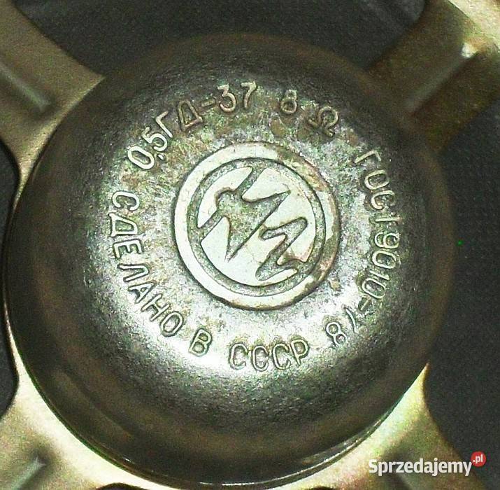 Głośnik 05 GD37 05 W 8 omów RETRO ZSRR TV Gliwice
