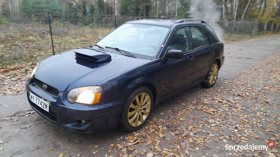 Subaru Impreza 25 RS Uszkodzony Silnik Podkowa Leśna