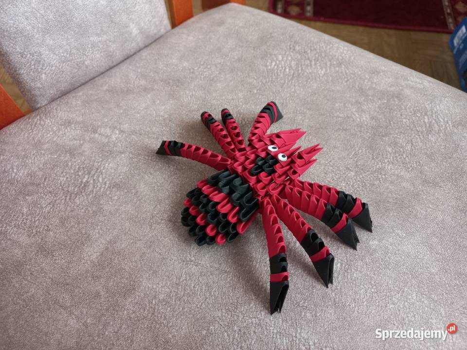 PAJĄK z origami rękodzieło ozdoba prezent Puławy sprzedam