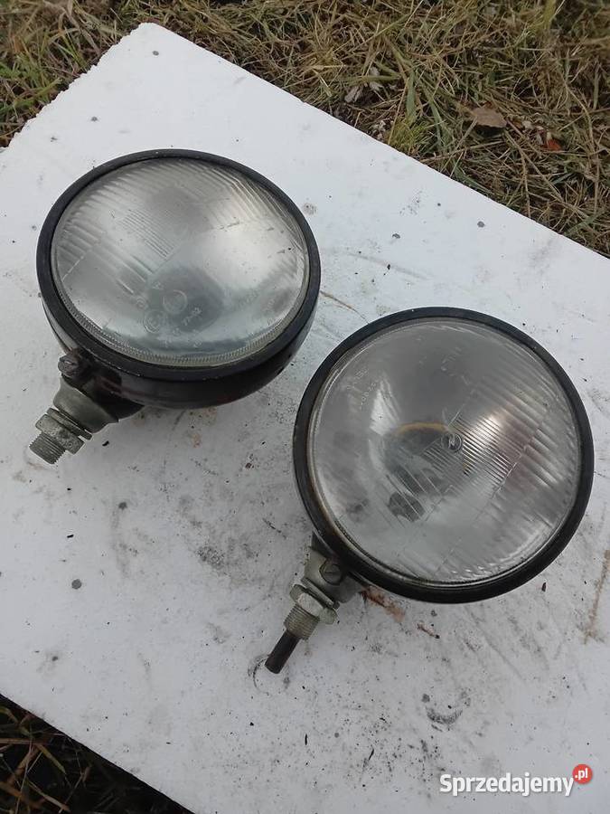 Zelmot Ursus Zetor lampy przód oryginał Oświetlenie Milejewo