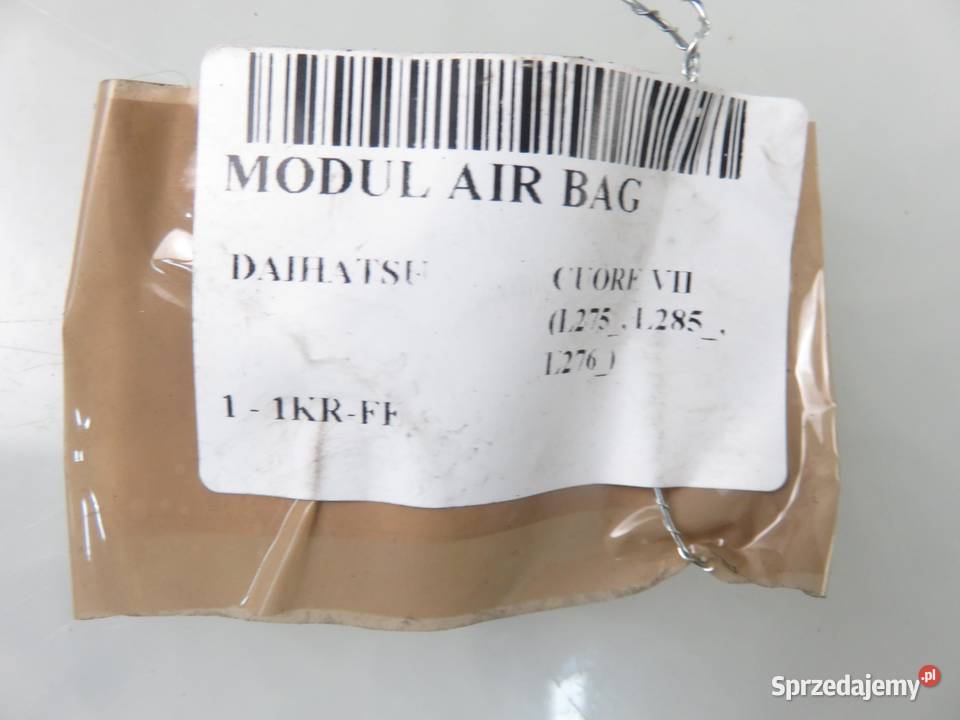MODUŁ AIRBAG DAIHATSU CUORE VII 89170B2720 osobowe małopolskie