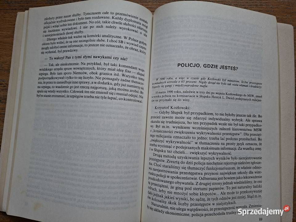 Gliniarz z Tygodnika W Bereś K Burnetko biografie, wspomnienia Książki i Podręczniki Kraków