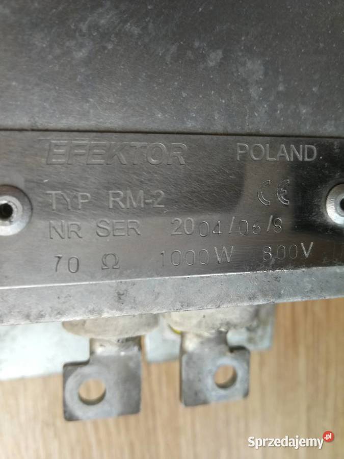 Rezystor hamujący EFEKTOR RM2 1000 Wat 70 om Kazimierza Wielka sprzedam