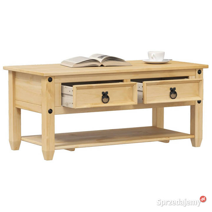 Stolik kawowy z szufladami Corona 100x48x45 Warszawa
