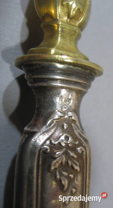 Srebrna Łopatka do tortu Antyki Antyki