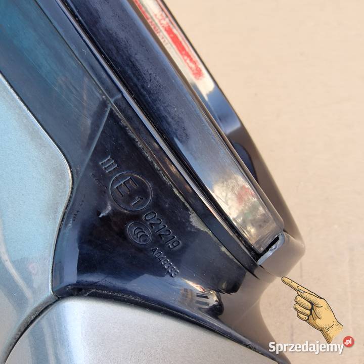OPEL ZAFIRA C LUSTERKO ZEWNĘTRZNE LEWE 7 PIN osobowe Bieleń