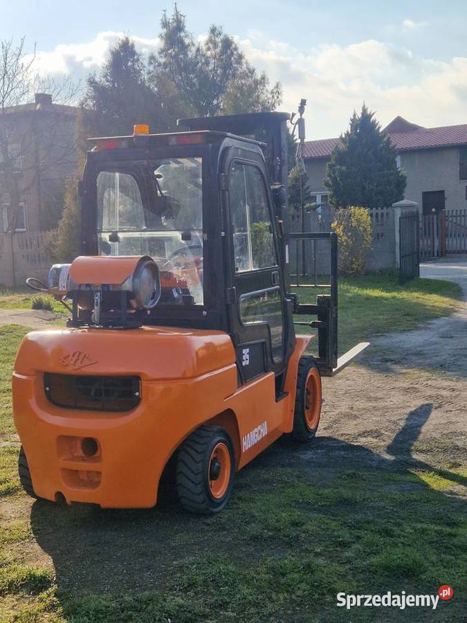 Wózek widłowy HANGCHA 35 ogrzewana kabina sprzedam