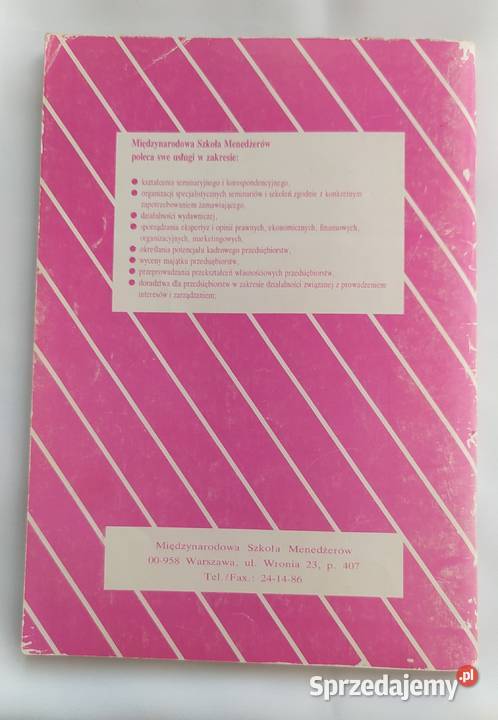 KORESPONDENCYJNY KURS MENEDŻERÓW I DORADCÓW miękka Poradniki, albumy i reportaże Hajnówka