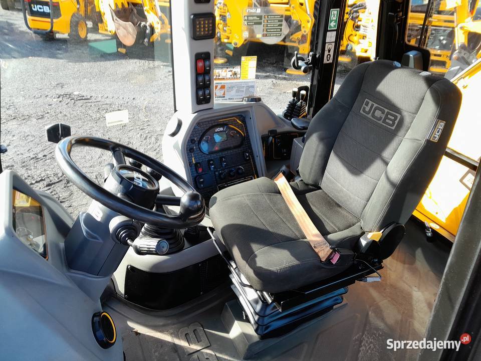 JCB COMPACT 2021R JOYSTICK KOPARKOŁADOWARKA 2CX Kabina Krotoszyn sprzedam