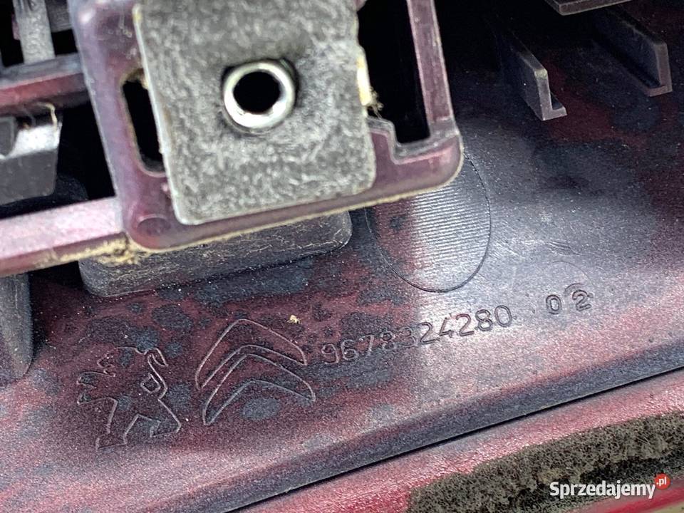 SPOILER TYŁ PEUGEOT 2008 I Hatchback 9678324280 osobowe