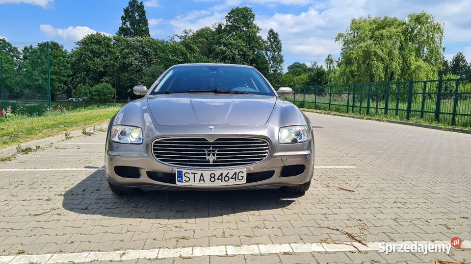 Maserati Quattroporte 42 V8 baza na youngtimera przyciemniane szyby Tarnowskie Góry