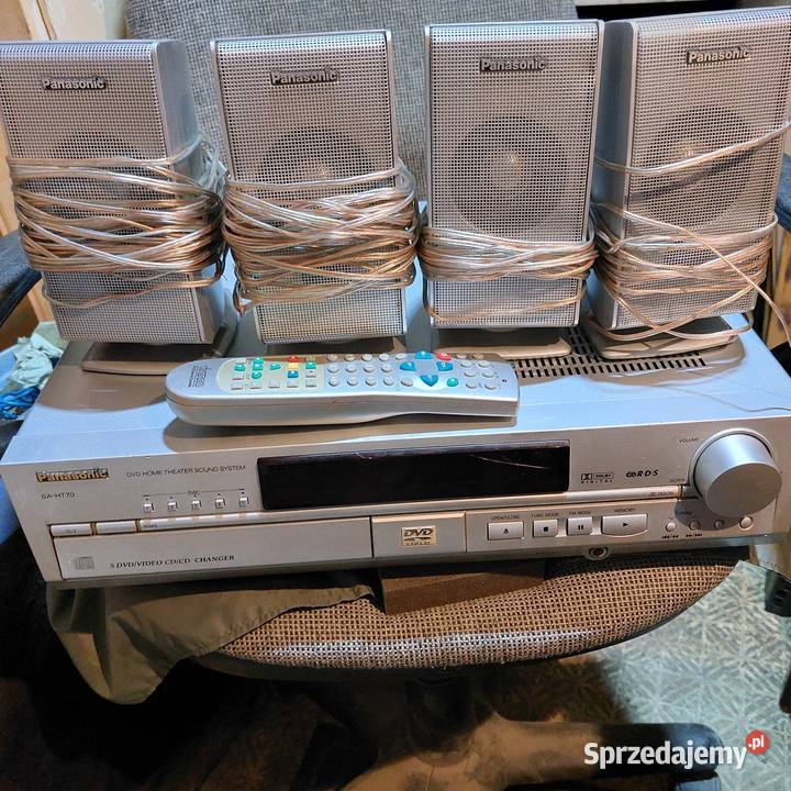 Kino domowe Panasonic 4 kolumnypilot Skierniewice sprzedam