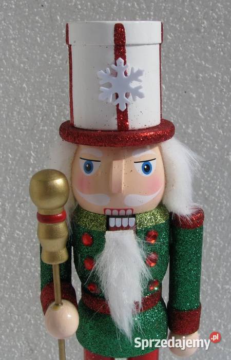 Dziadek do orzechów figurka drewniana ŻOŁNIERZ Koszalin