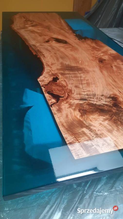 Stół ława lite drewno żywica epoksydowa Mińsk Mazowiecki sprzedam