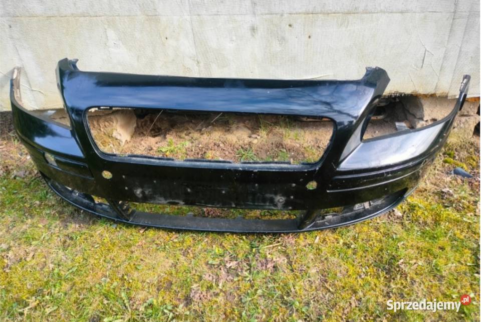 Zderzak przód Volvo V50 S40 Czarny 20042007 Rok produkcji 2005 Liniewo