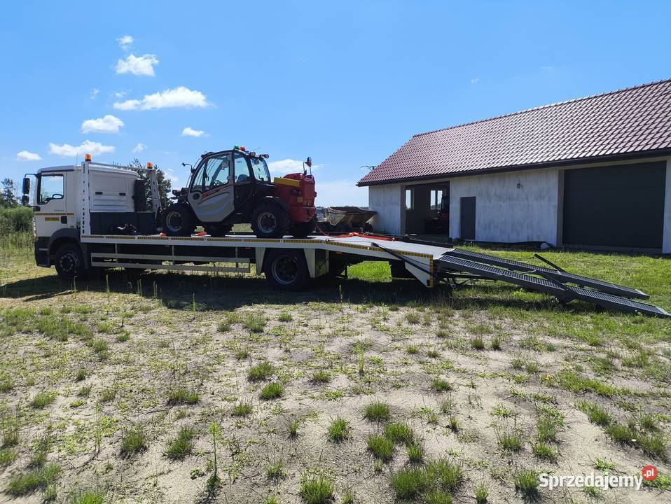 Pomoc drogowa 24h Myszyniec Transport specjalistyczny mazowieckie