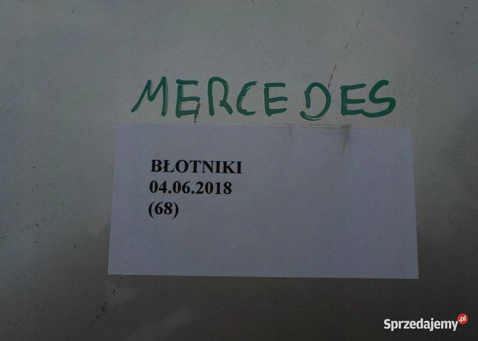 BŁOTNIK PRZEDNI PRAWY MERCEDES W168 Nowy Tomyśl