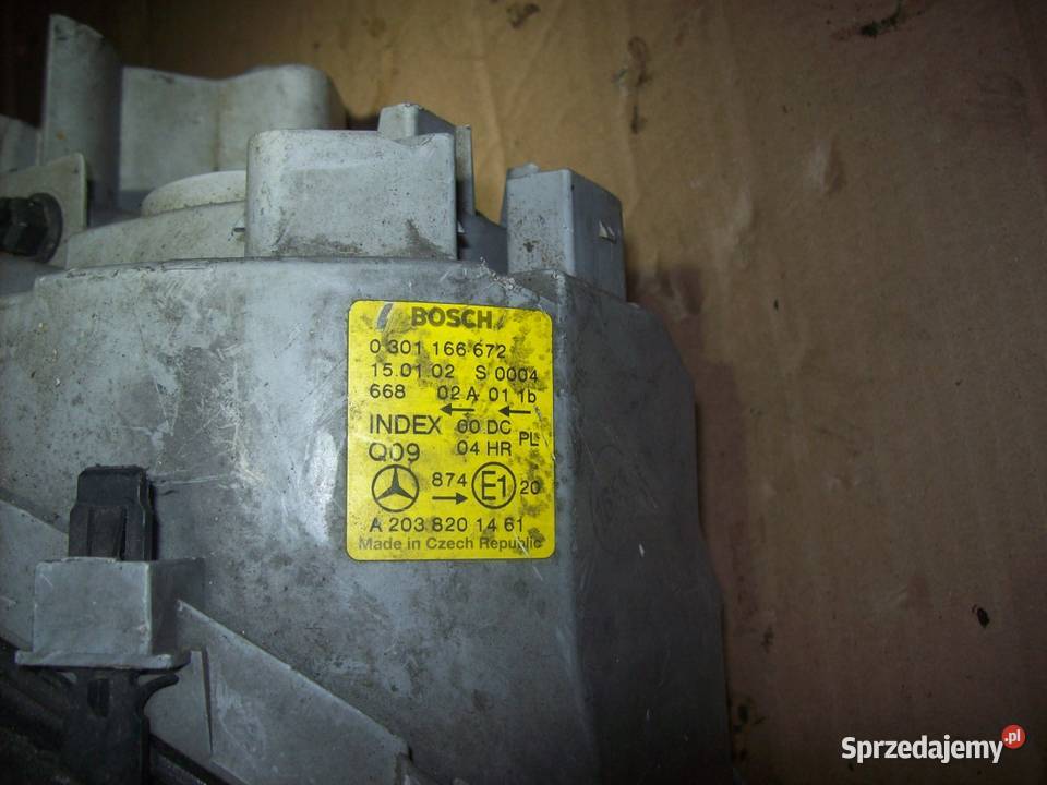 Mercedes w203 Lampa prawy przod przednia prawa Mińsk Mazowiecki