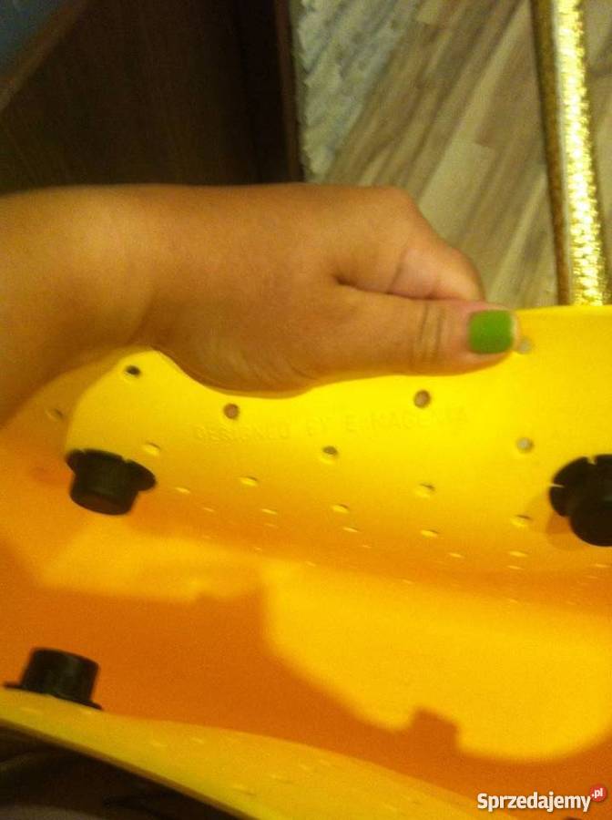 Torba body obag o bag żółta w dziurki Kęty