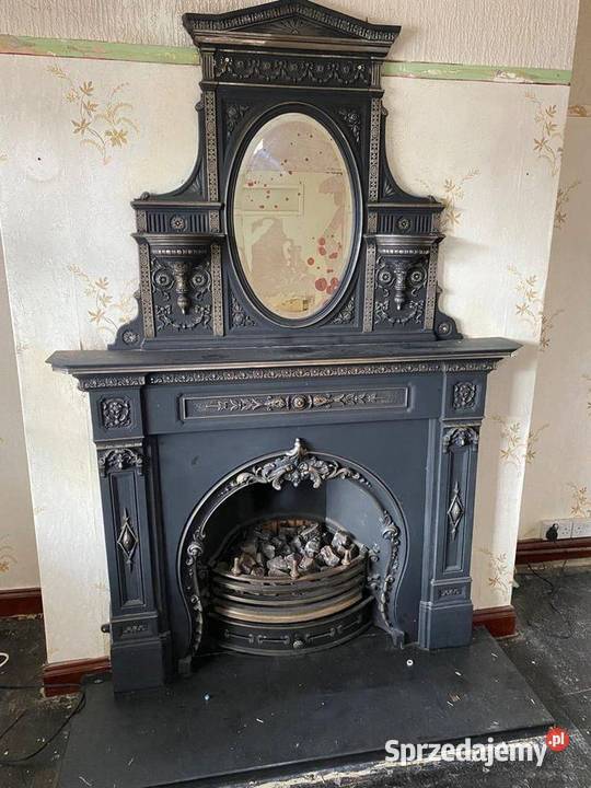 Kominek wiktoriański z I poł XIX w śląskie Konopiska