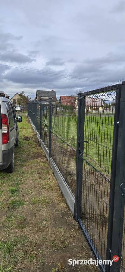 Ogrodzenia Panelowe SUPER CENY Szybki czas Jarocin usługi budowlane