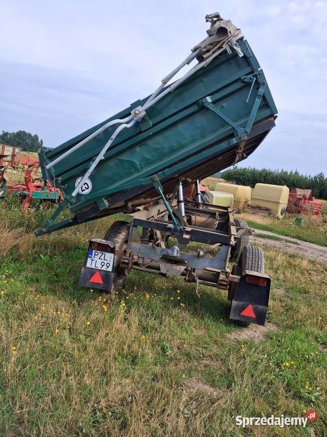 Przyczepa wywrotka hw 6011 nieuszkodzony Osówka