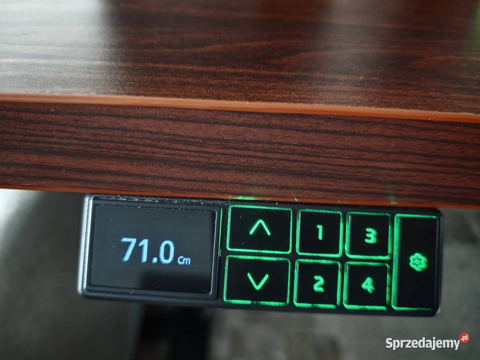 Biurko elektryczne regulowane Electro 160x80 160cm Wrocław