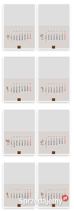 Foto Kalendarz A3 projekty ramki 2024 DVD2 śląskie Katowice