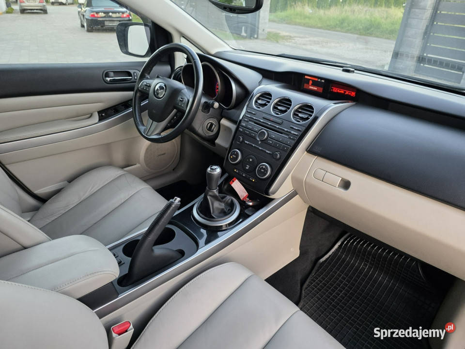 Mazda CX7 Bezwypadkowy 4x4 kamera xenon skóry diesel Czarnków