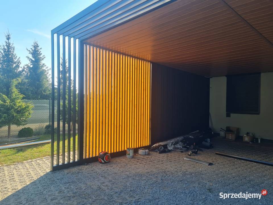 Nowoczesne wiaty garażowe Pozostałe Szczecin