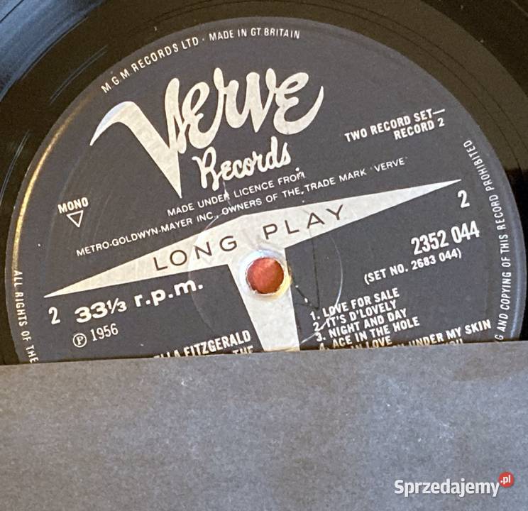 Ella Fitzgerald Sings The Cole Porter Song Book Szczecin