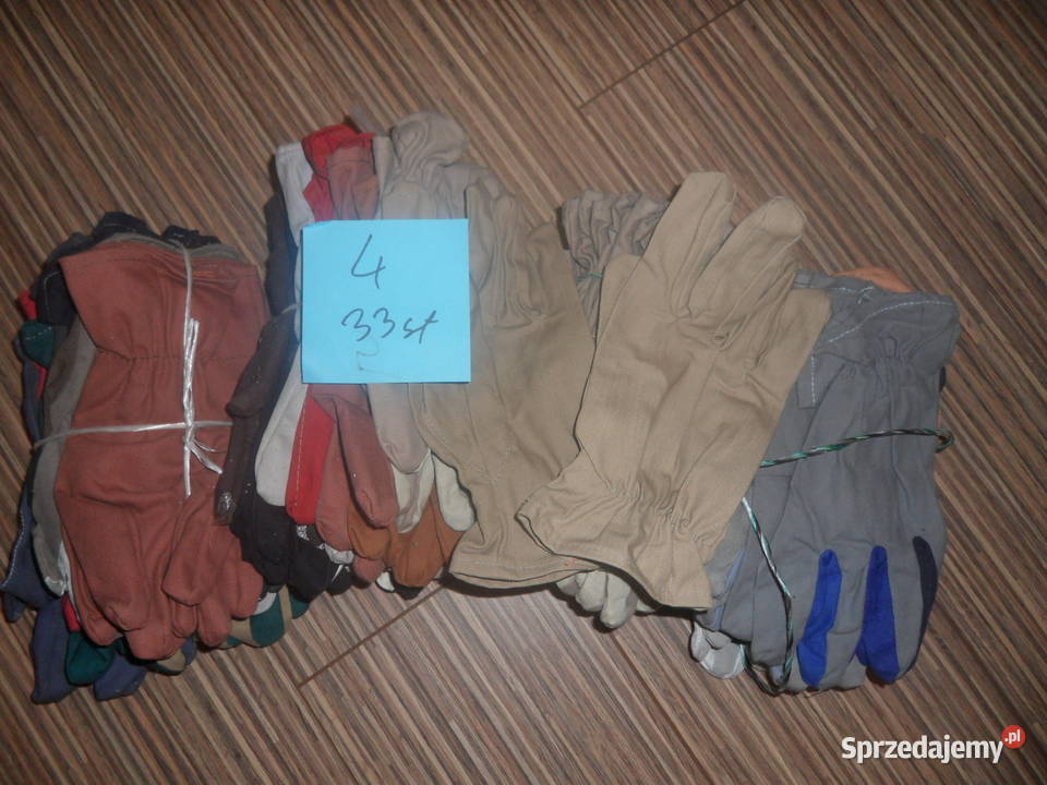 Rękawice ochronne skórzane i nie małopolskie Bochnia