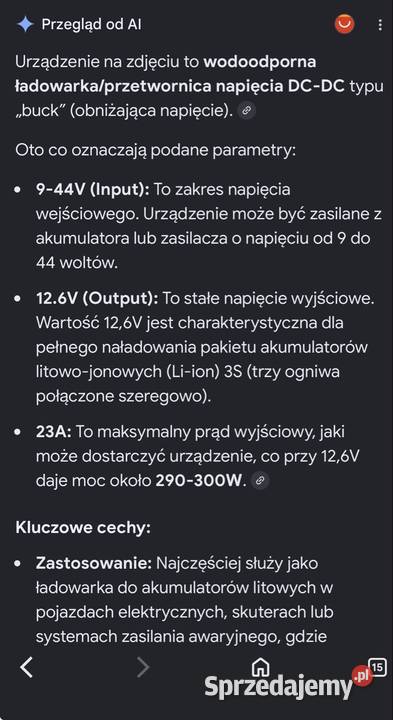 wodoodporna przetwornica napięcia DCDC Grodzisk Mazowiecki