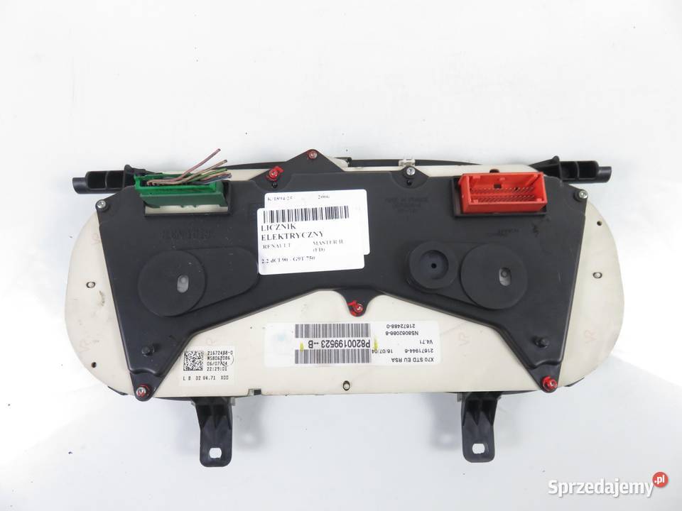 LICZNIK RENAULT MASTER II FD 22 dCI 90 G9T 750 małopolskie