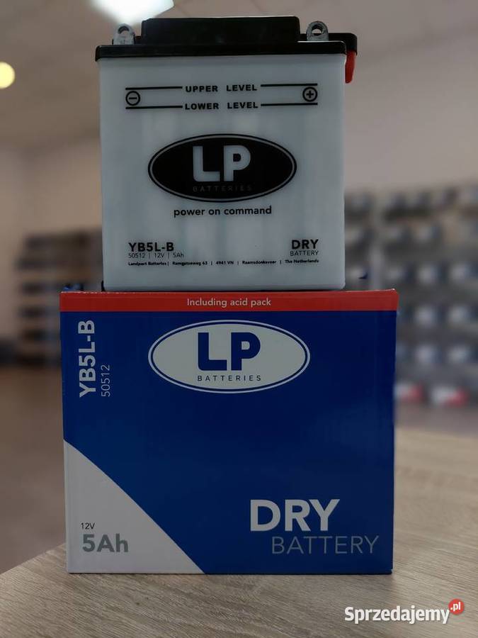 Akumulator motocyklowy Landport YB5LB 12V 5Ah śląskie Sosnowiec