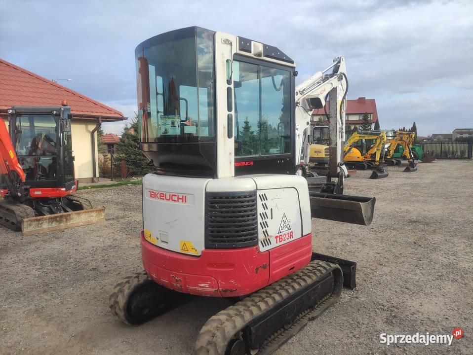 Minikoparka Takeuchi TB 23 R 2018r lubelskie Ryżki