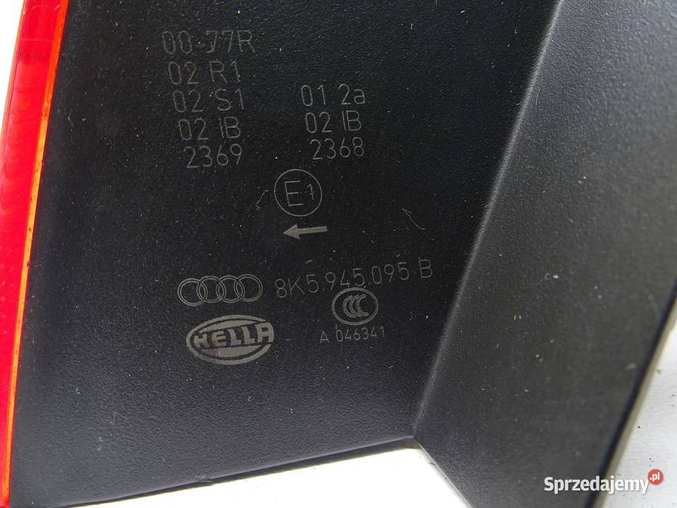 LAMPA LEWY TYŁ LEWA TYLNA 8K5945095B AUDI A4 B8