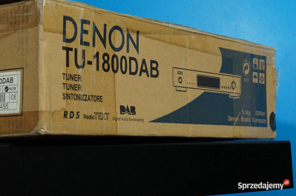 TUNER RADIOWY MARKI DENON TU1800 DAB RDS PILOT Pozostałe małopolskie Jerzmanowice sprzedam