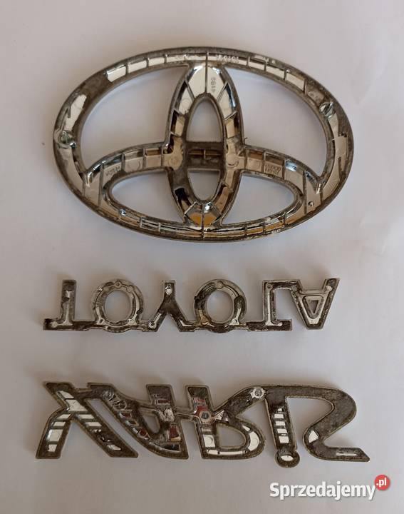 Napis emblemat Toyota Yaris II 0511r
