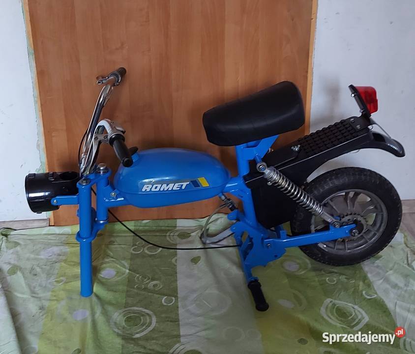 Motorynka Zarejstr. Po odbudowie Ładna