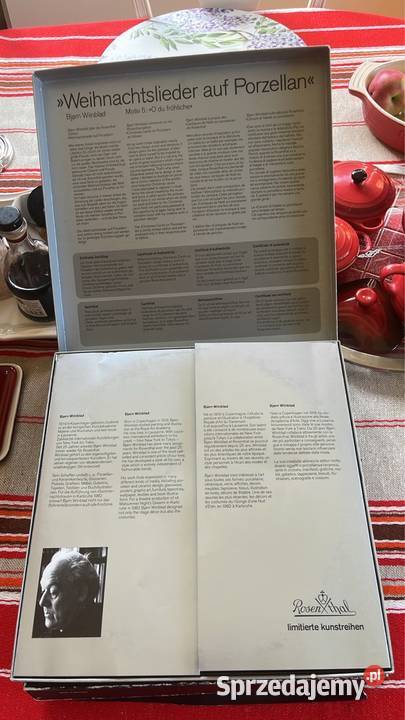 Patera Rosenthal 1983 Cicha Nic Święta Noc Bjorn