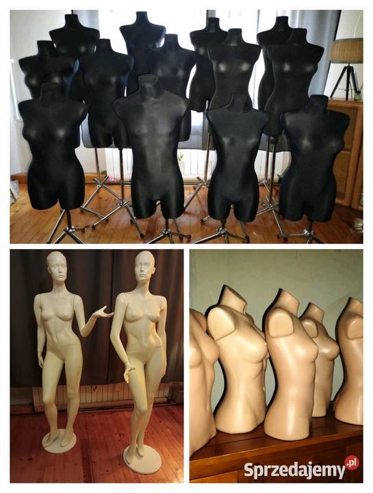 Manekiny krawieckiesklepowe zestaw 22 sztuki Jaworzno